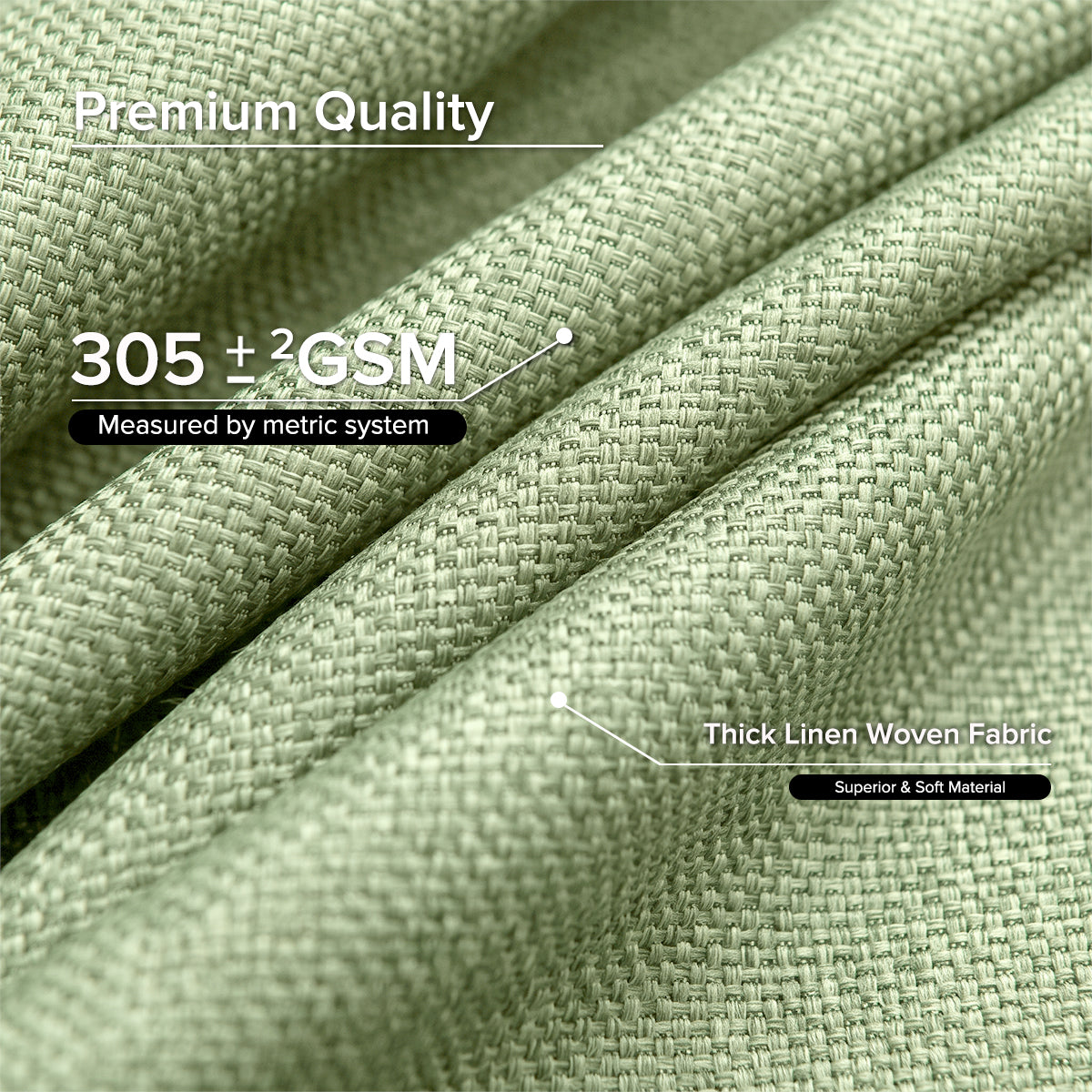 Mirelli 95%-99% + Blackout Ready Made Curtain Hook & Eyelet - Standard Width