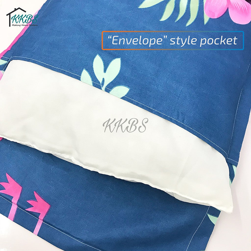 Cashmerey Sarung Bantal Kapas Kasmir Bercorak