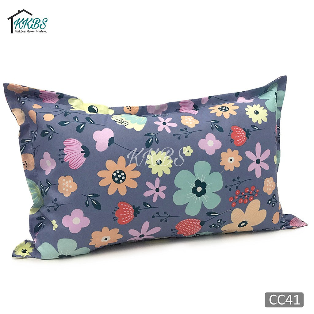Cashmerey Sarung Bantal Kapas Kasmir Bercorak