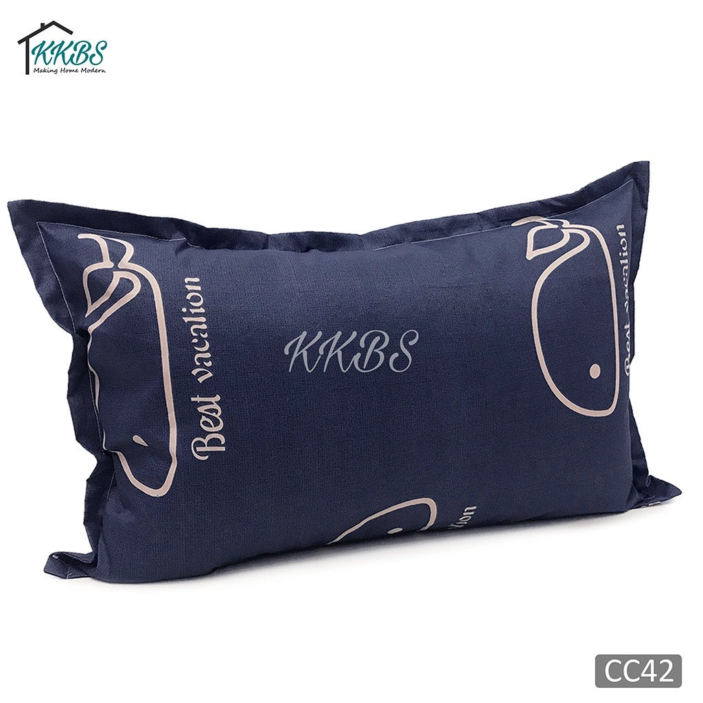 Cashmerey Sarung Bantal Kapas Kasmir Bercorak