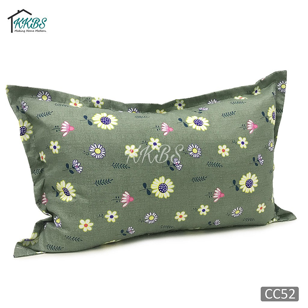 Cashmerey Sarung Bantal Kapas Kasmir Bercorak
