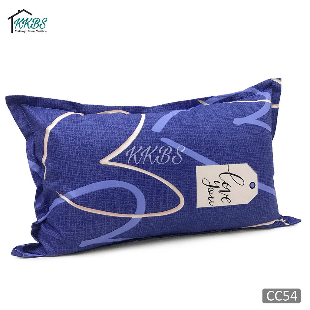 Cashmerey Sarung Bantal Kapas Kasmir Bercorak