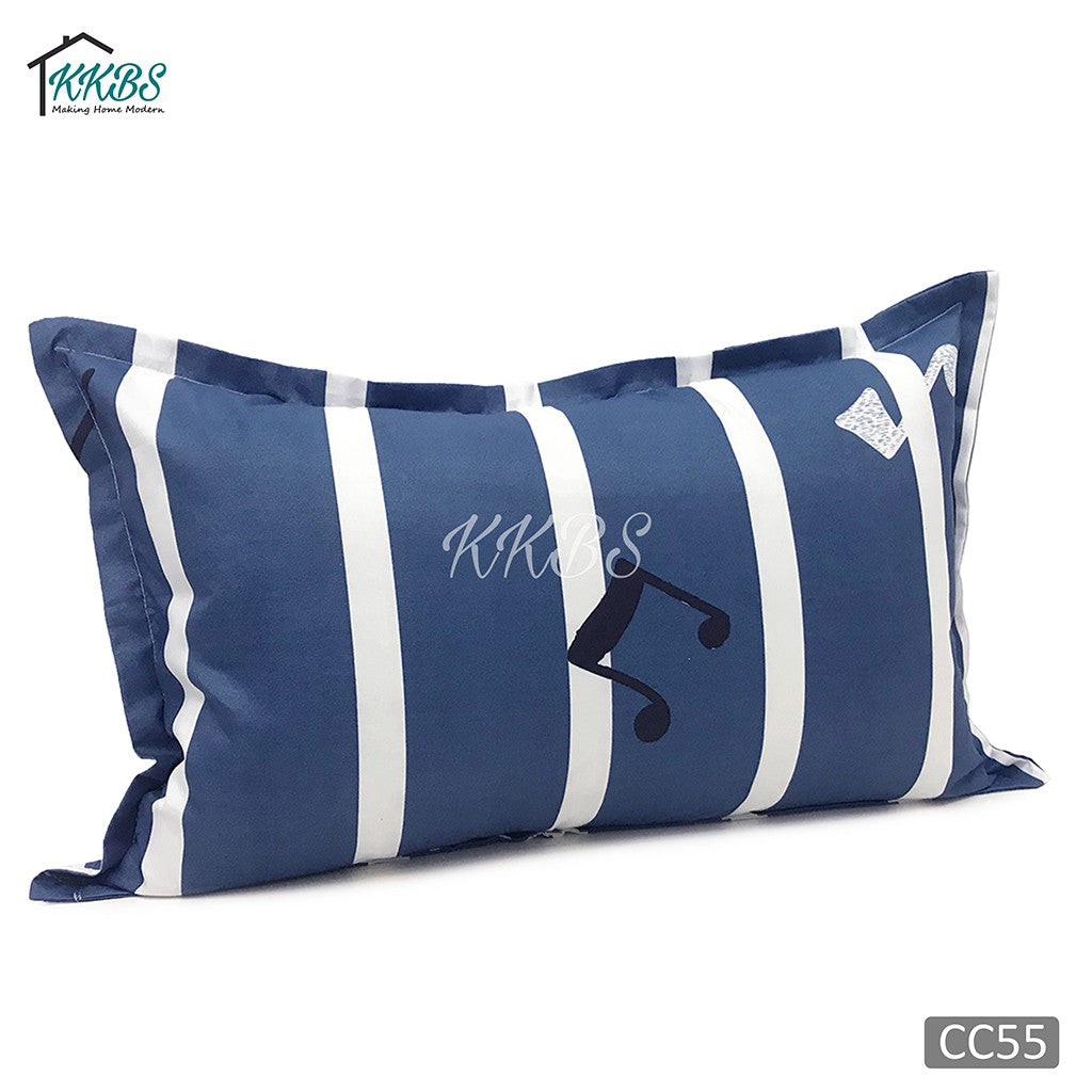 Cashmerey Sarung Bantal Kapas Kasmir Bercorak
