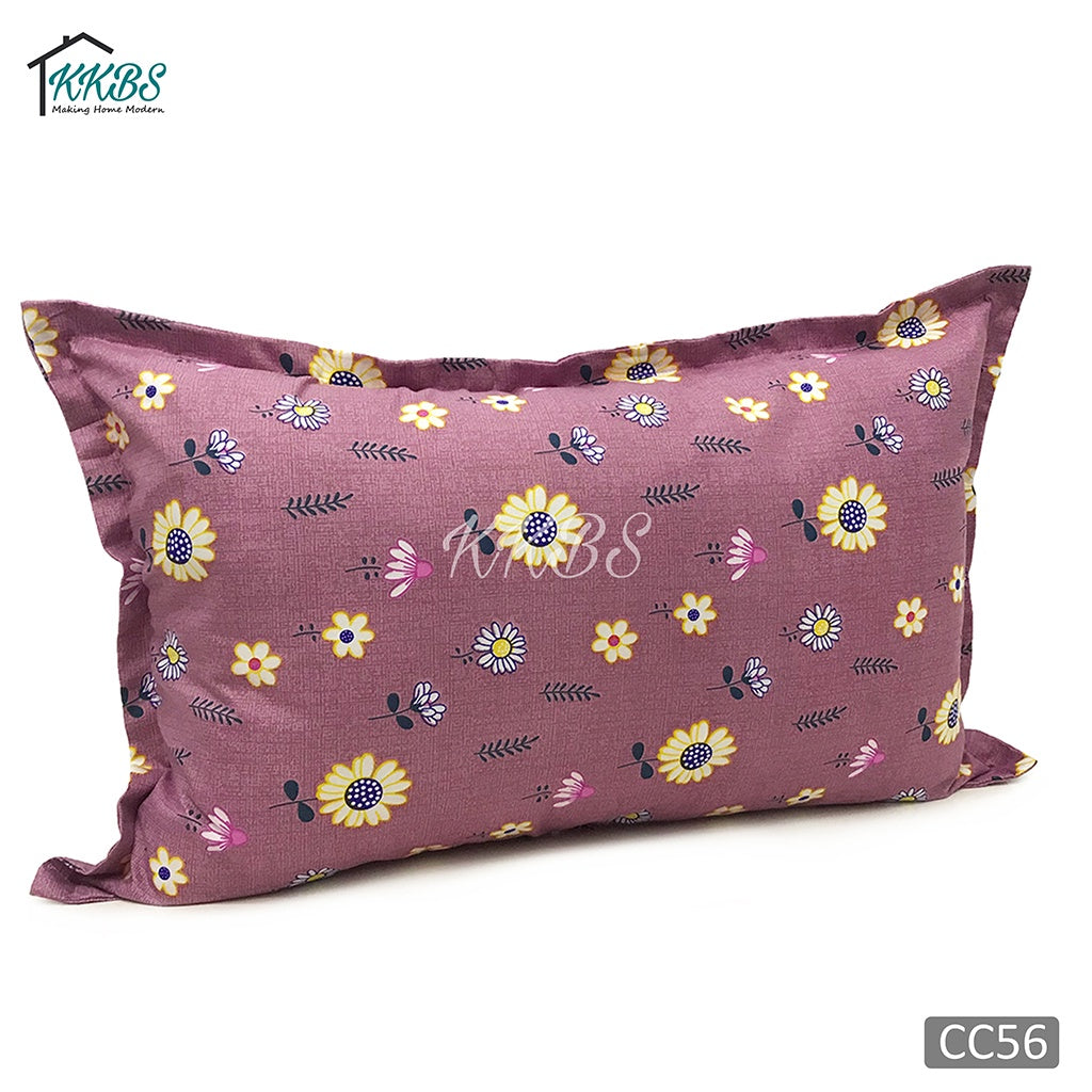 Cashmerey Sarung Bantal Kapas Kasmir Bercorak