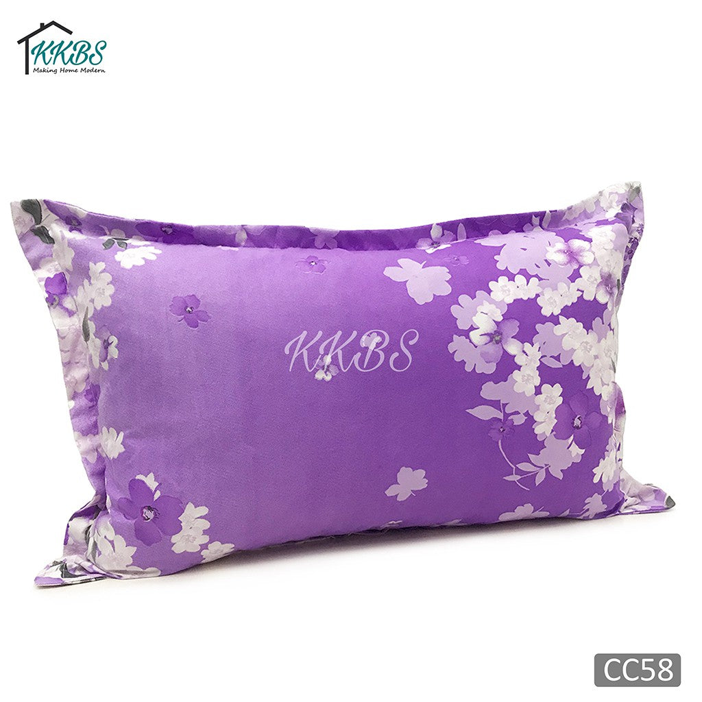 Cashmerey Sarung Bantal Kapas Kasmir Bercorak