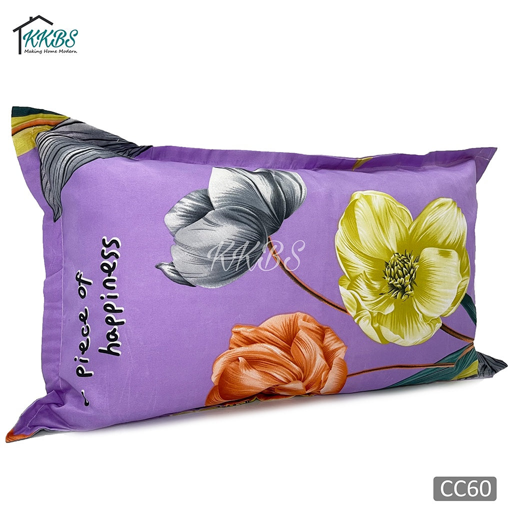 Cashmerey Sarung Bantal Kapas Kasmir Bercorak