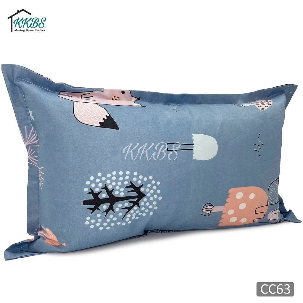 Cashmerey Sarung Bantal Kapas Kasmir Bercorak