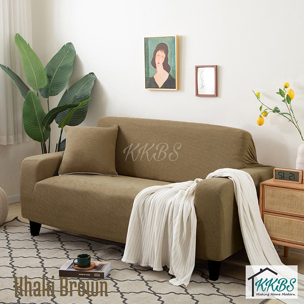 防滑防刮保护垫纯色坐垫沙发套