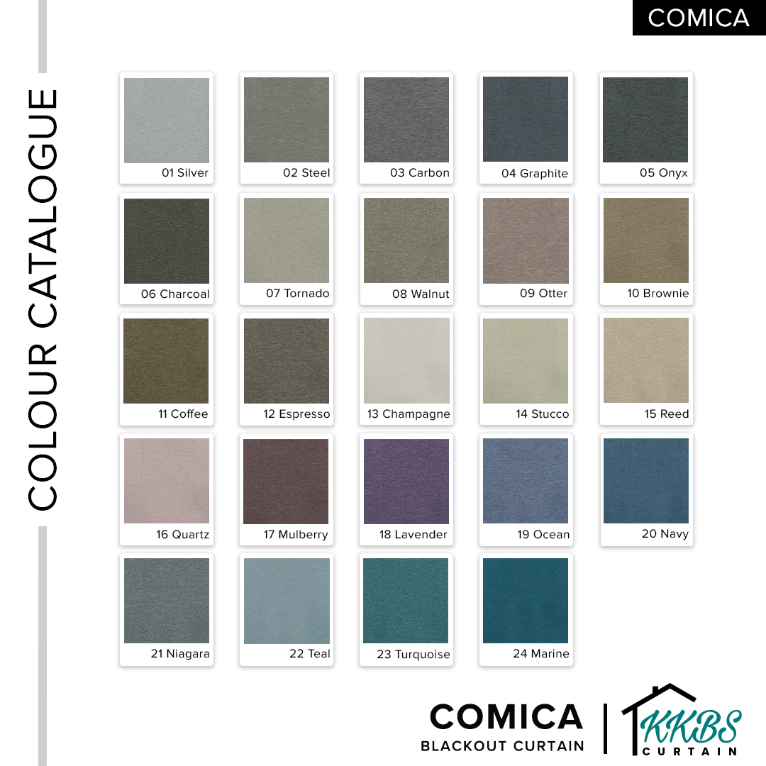 Comica Langsir Blackout Tempahan