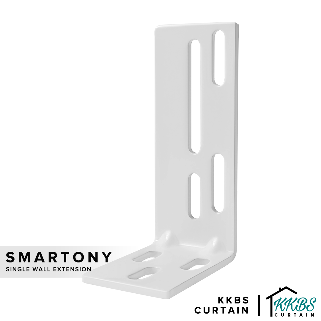 Smartony 电动窗帘轨道单壁延伸支架
