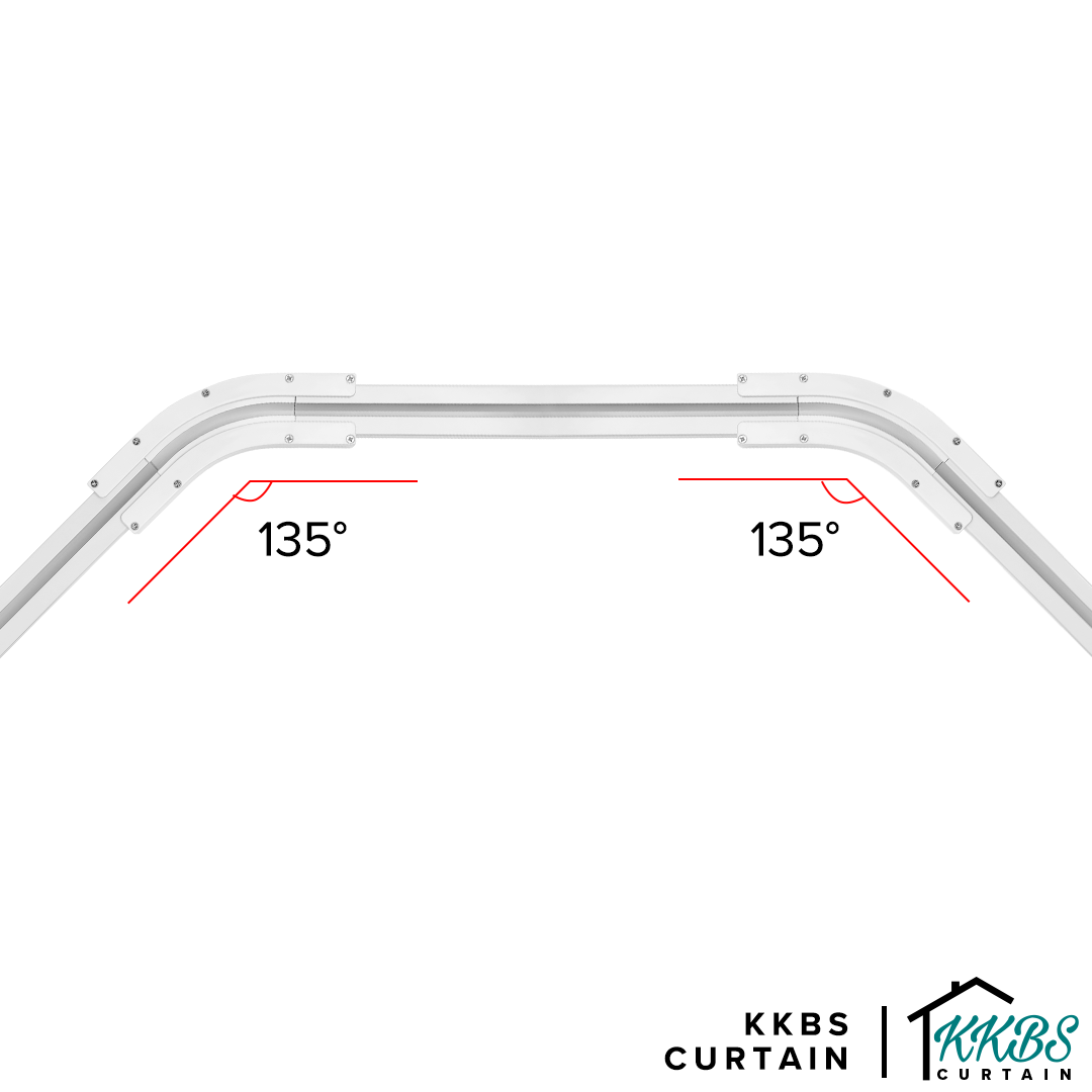 Smartony Motorised Curtain Track 135° Connector