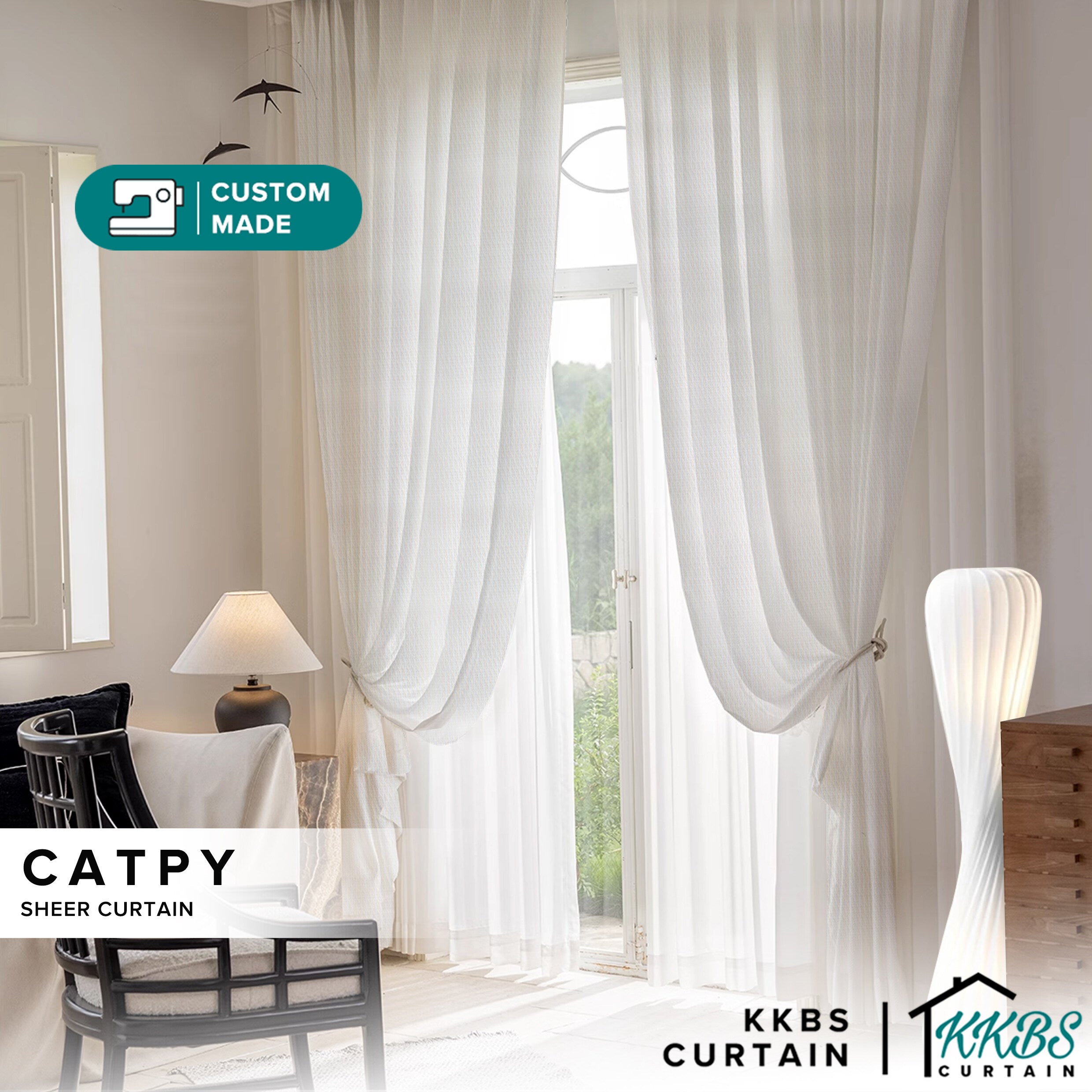 Catpy Langsir Sheer Tempahan