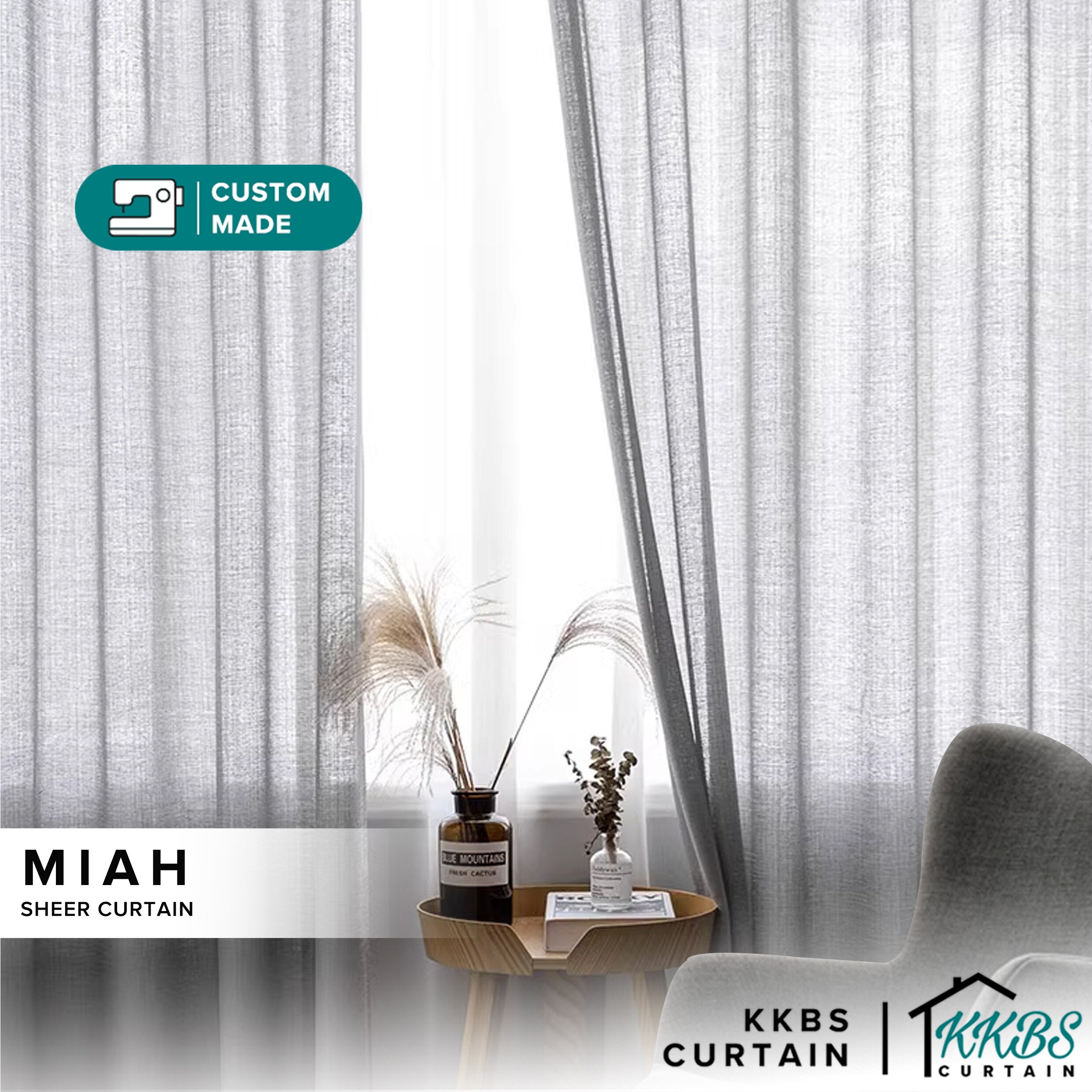 Miah Langsir Sheer Tempahan