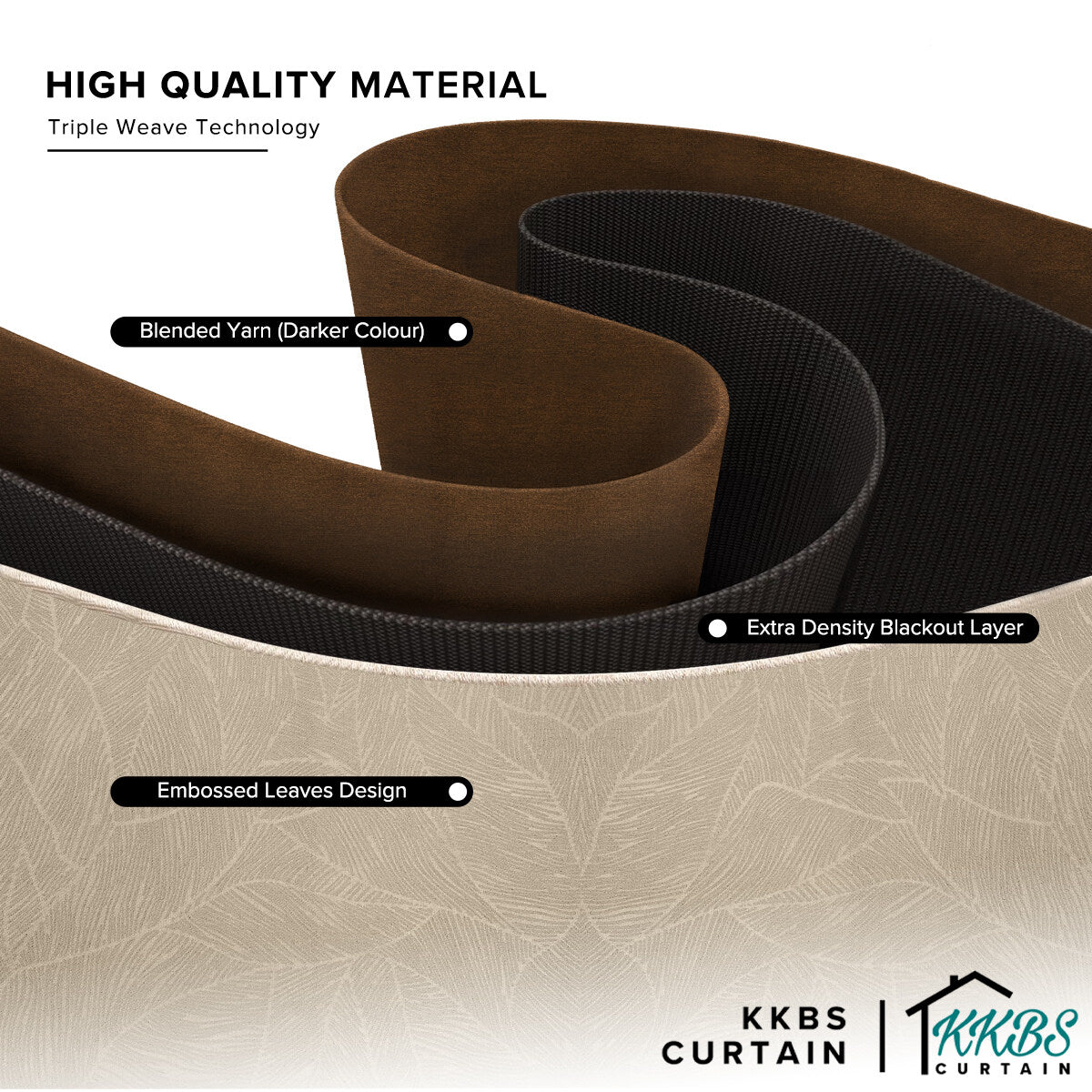 Fiora 98-99.9% 遮光窗帘成品标准宽度