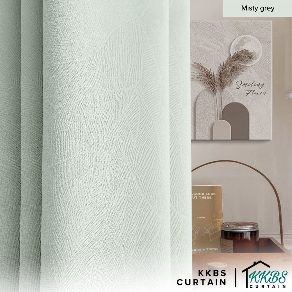 Fiora 98-99.9% Blackout Curtain Ready Made Standard Width