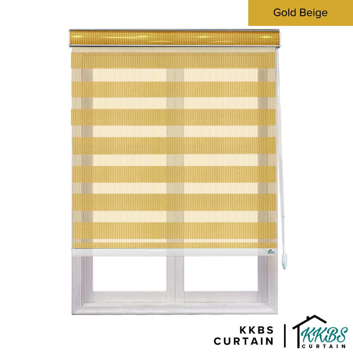 Maximo Semi - Blackout Zebra Blinds Custom Made