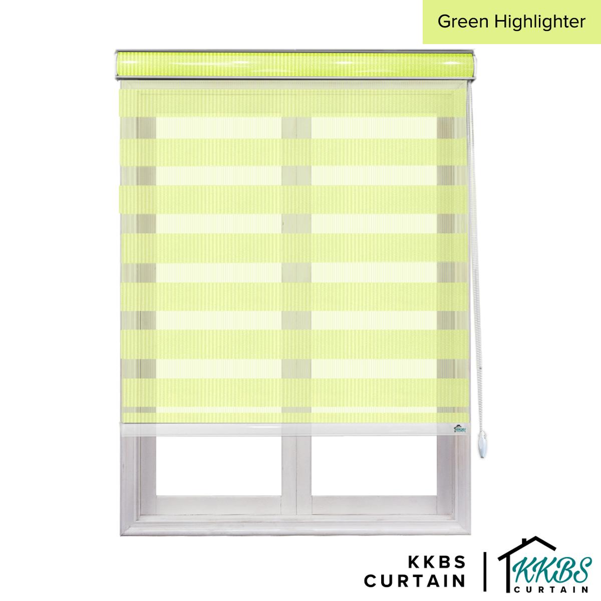 Maximo Semi - Blackout Zebra Blinds Custom Made