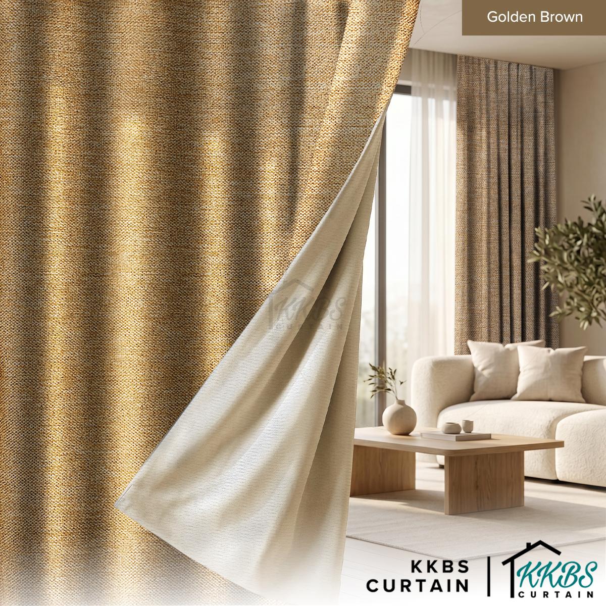 Takumi 95%+ Blackout Ready Made Curtain Hook & Eyelet Standard Width