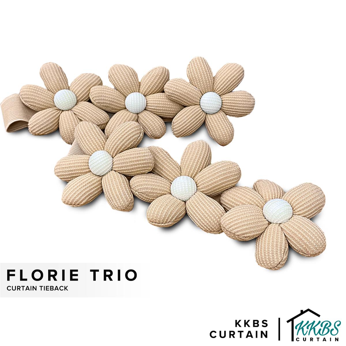 Florie Trio Curtain Tieback
