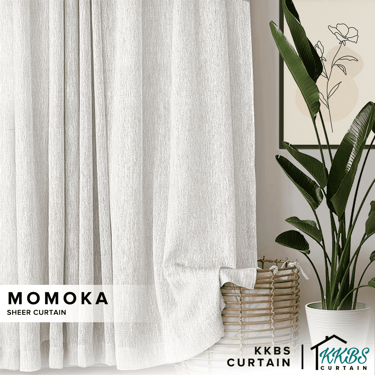 Momoka Sheer Curtain (Custom Made - Testing)