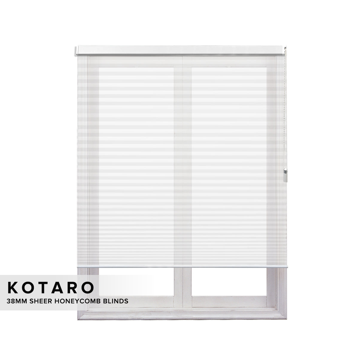 Kotaro 38mm Sheer Honeycomb Blinds Custom Made