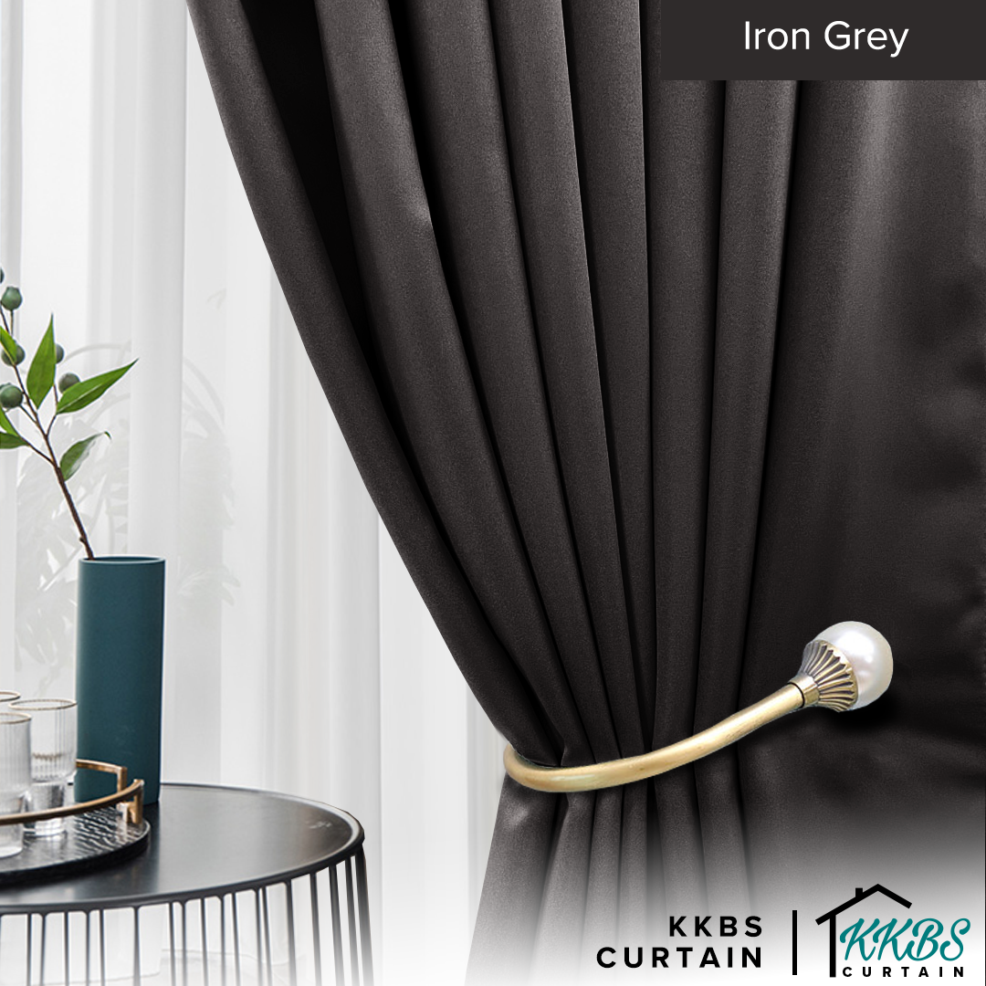 Canola Curtain Minimalist Hook & Eyelet