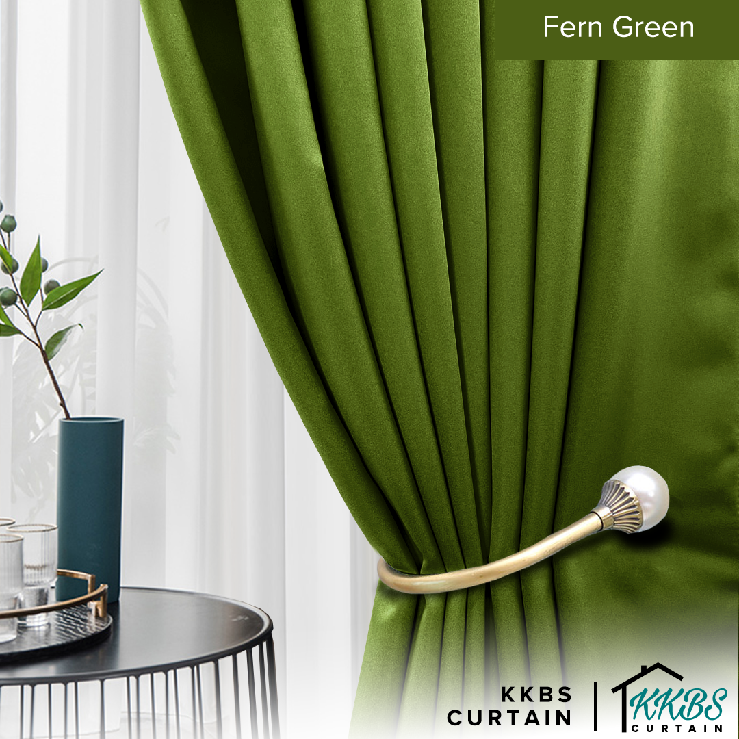 Canola 80%+ Blackout Curtain Minimalist Hook & Eyelet