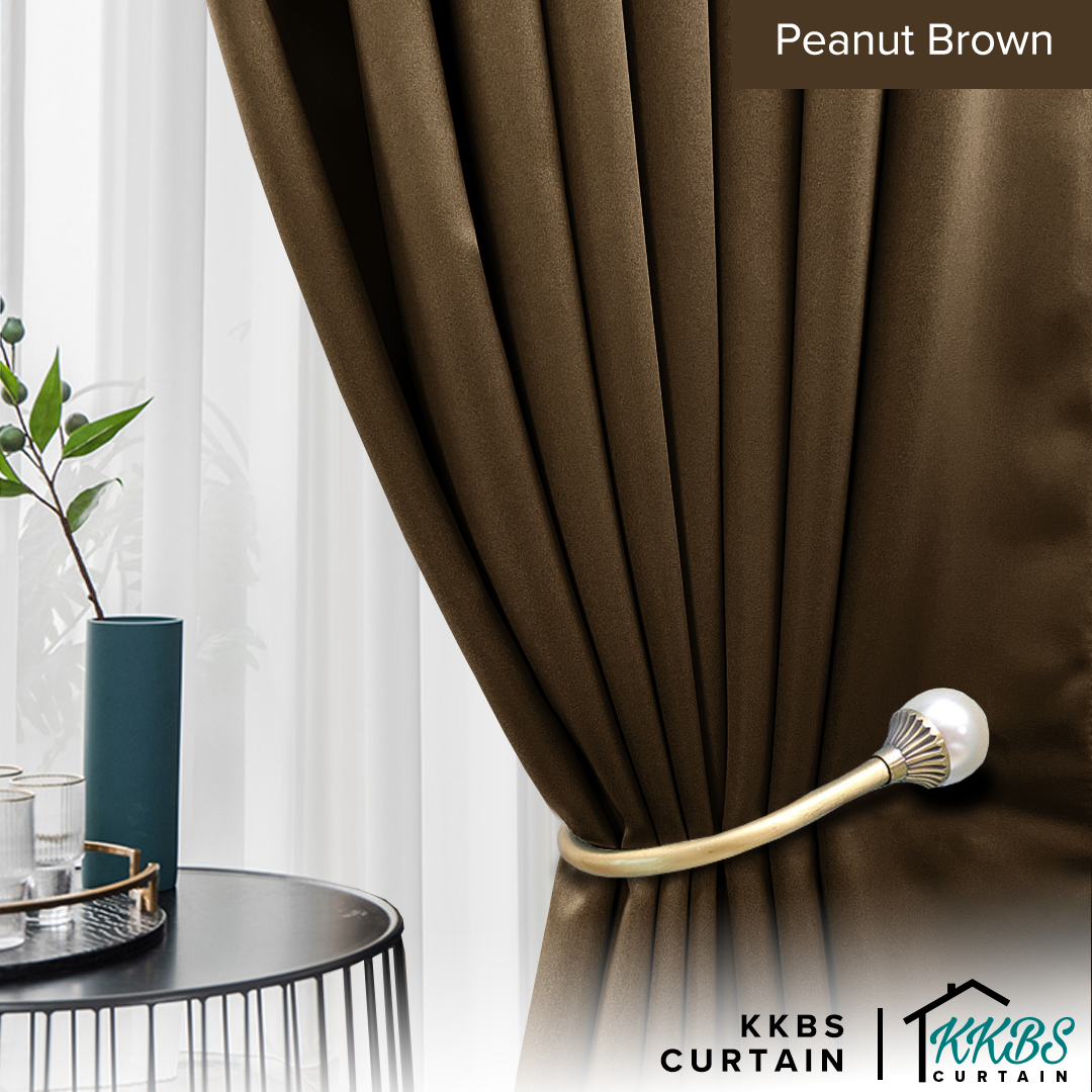 Canola Curtain Minimalist Hook & Eyelet