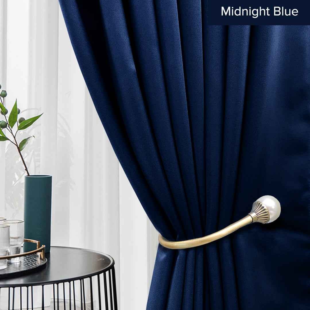 Langsir Canola 80%+ Blackout Cangkuk & Lubang Minimalis