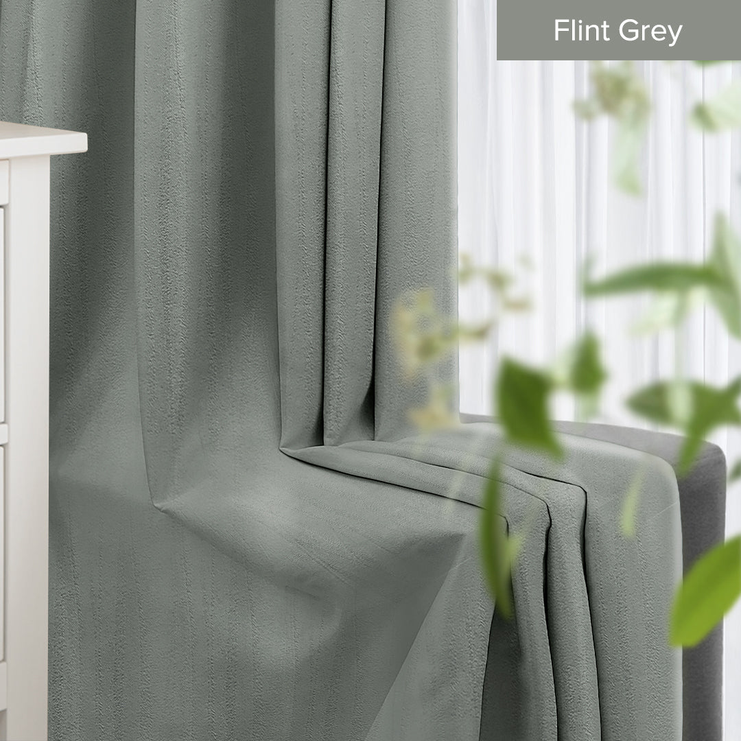 Benica 100% Blackout Curtain Ready Made