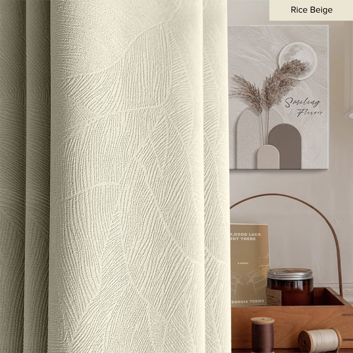 Fiora 98-99.9% Blackout Curtain Ready Made - Standard Width