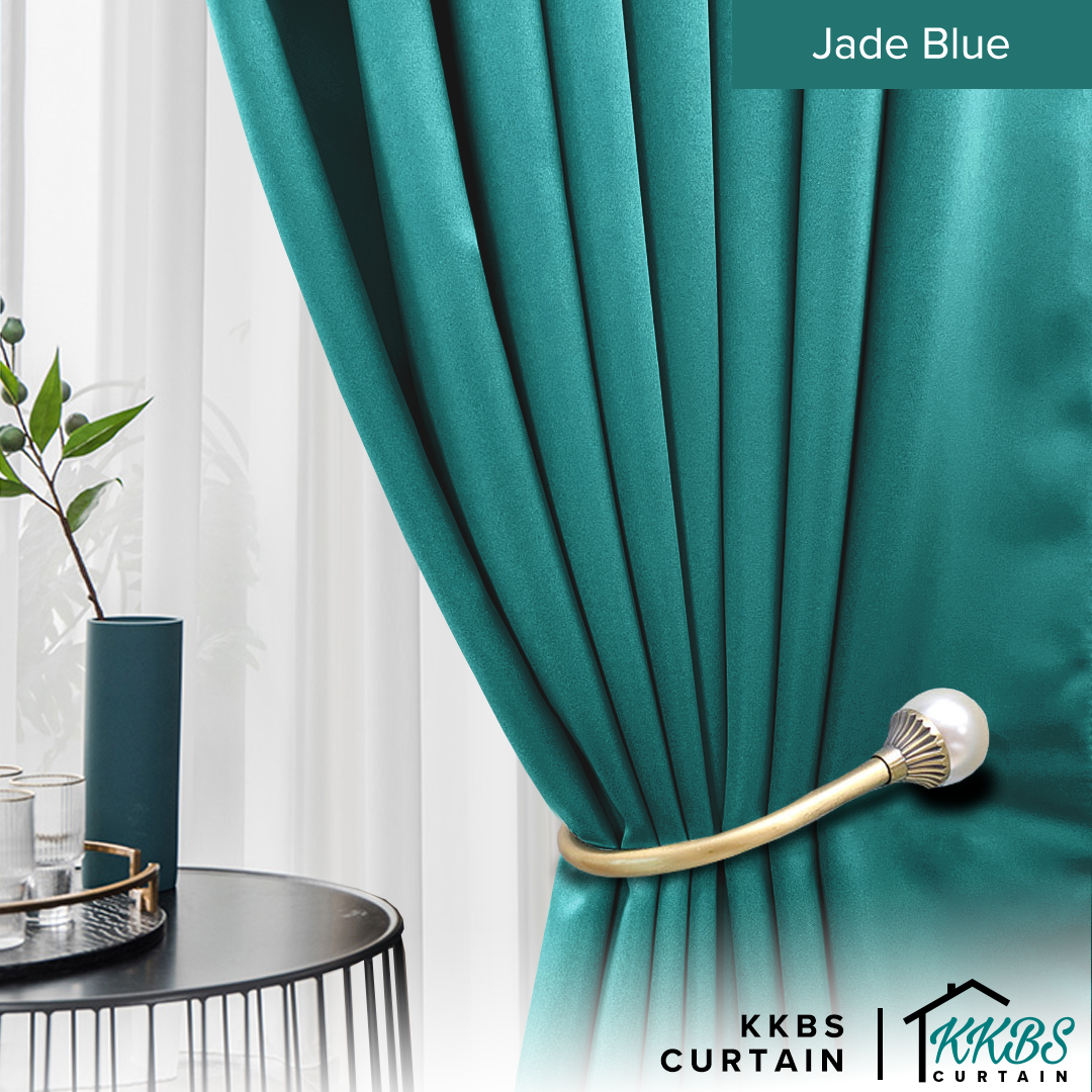 Canola 80%+ Blackout Curtain Minimalist Hook & Eyelet