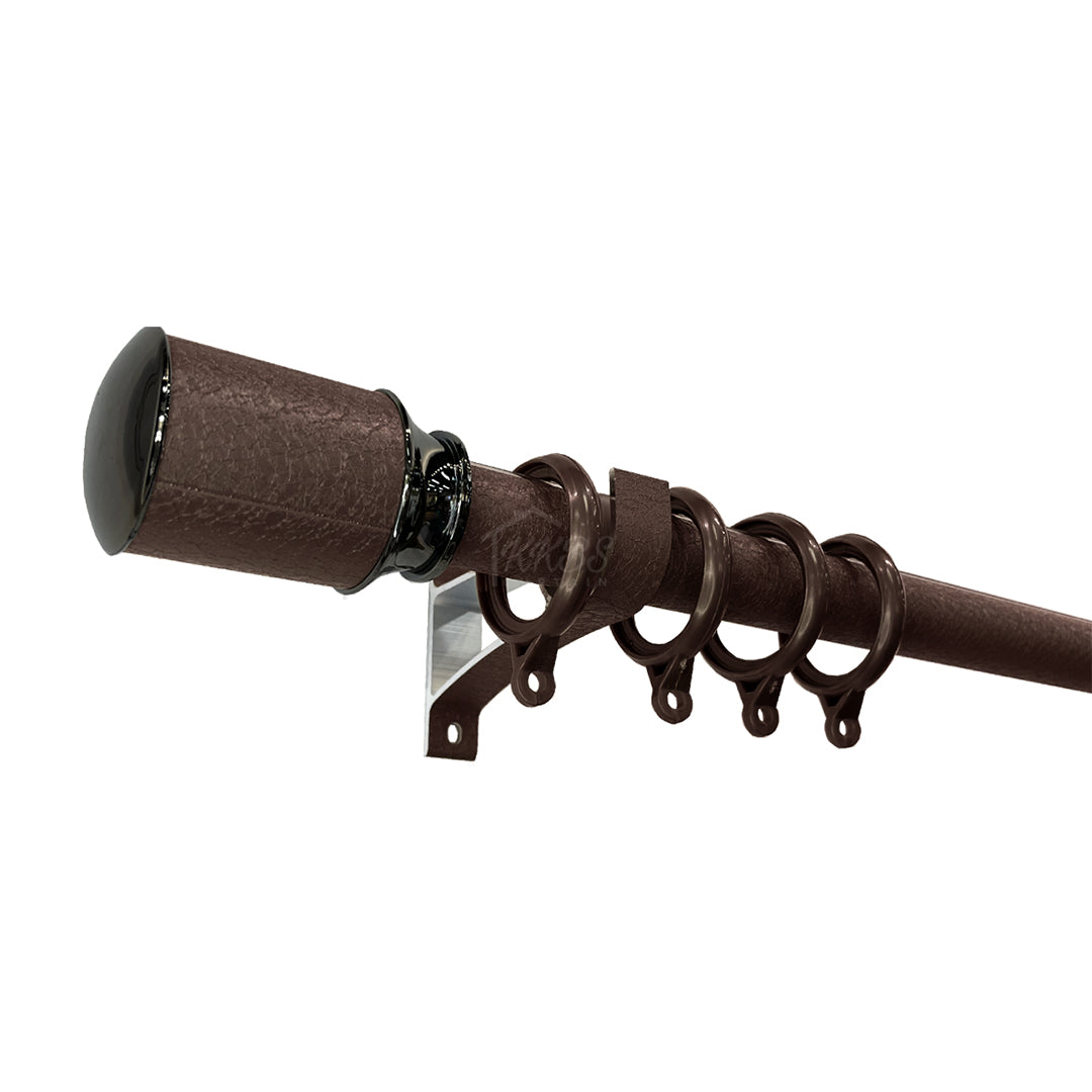 Luxstony Curtain Rod Ring Mocha