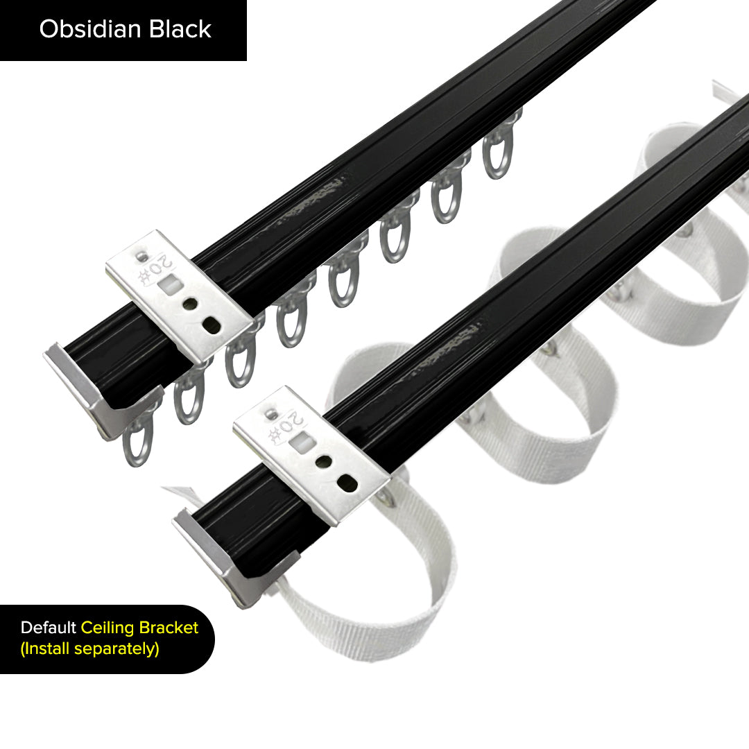 Verody Heavy Duty S Fold / French Pleat Track Double Complete Set