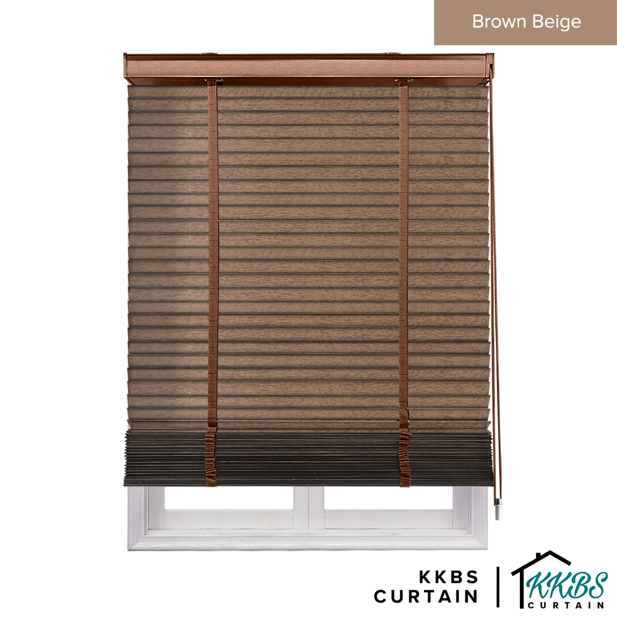 Calixto 50mm Wooden Blinds Custom Made