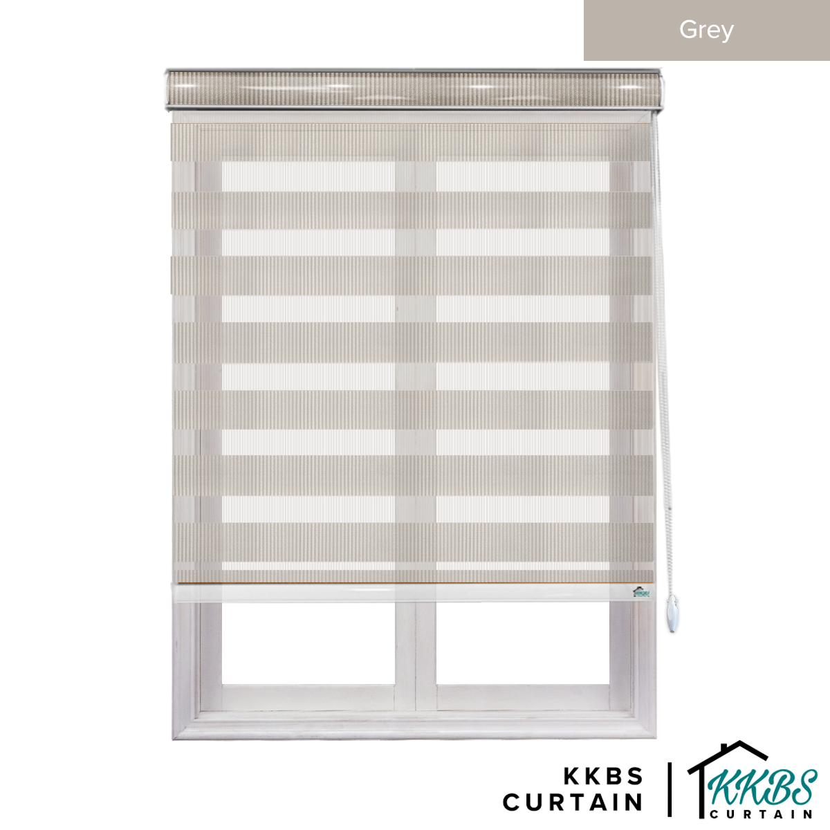 Maximo Semi Blackout Zebra Blinds Custom Made