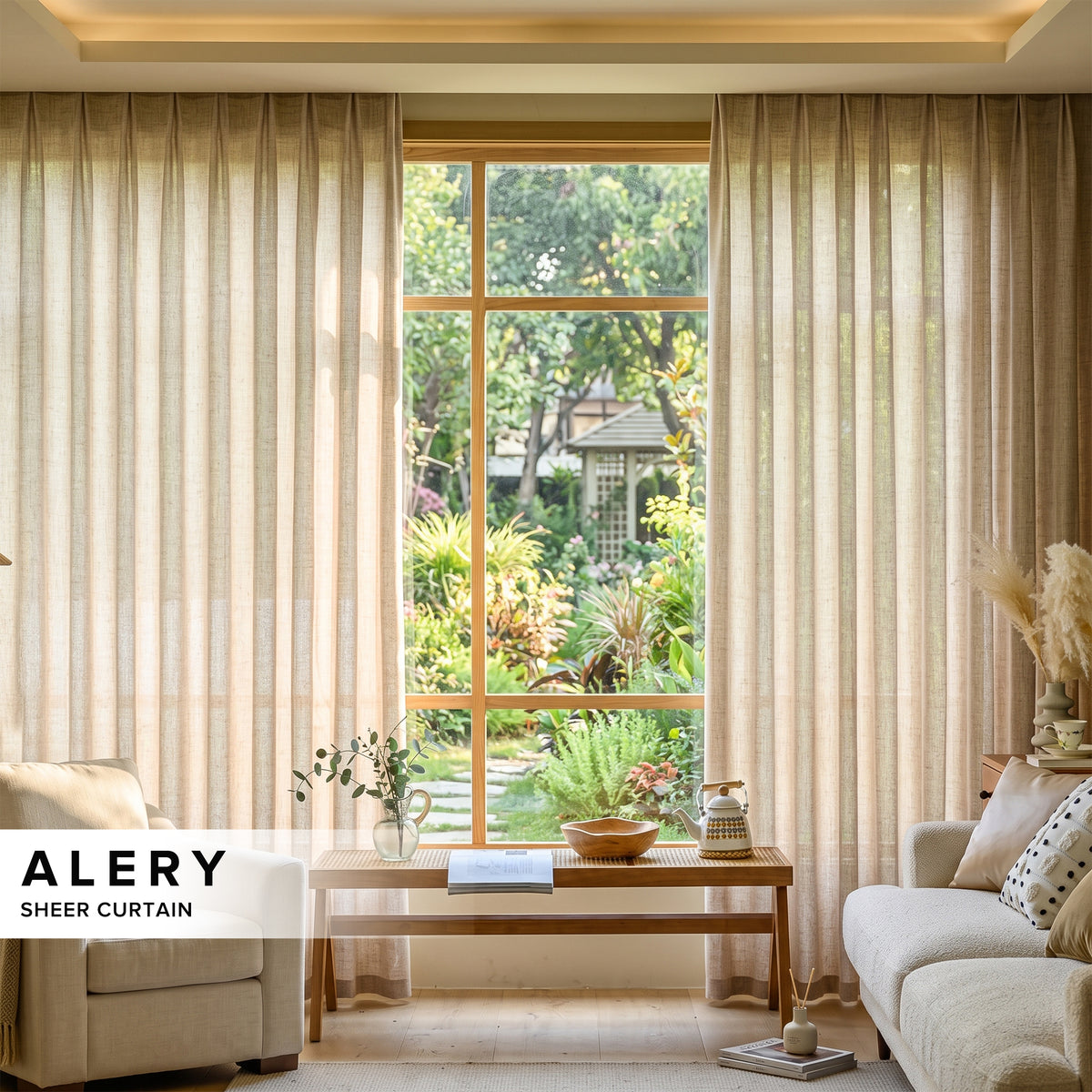 Alery Sheer Curtain Custom Made