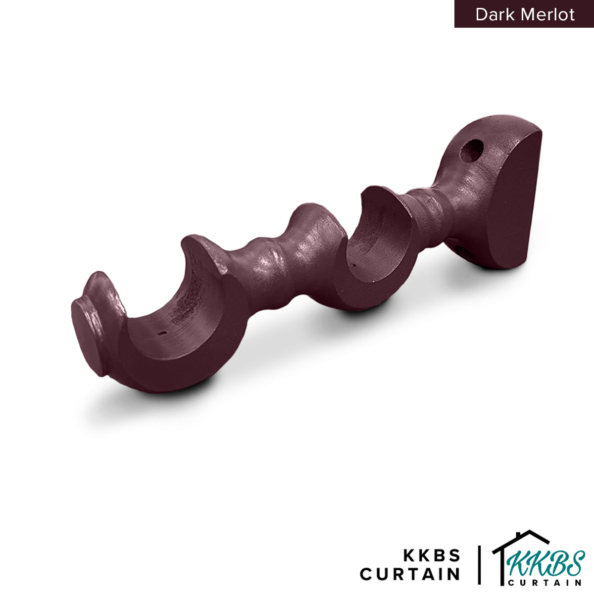 Cassedy Bracket Double Warna Merlot Gelap