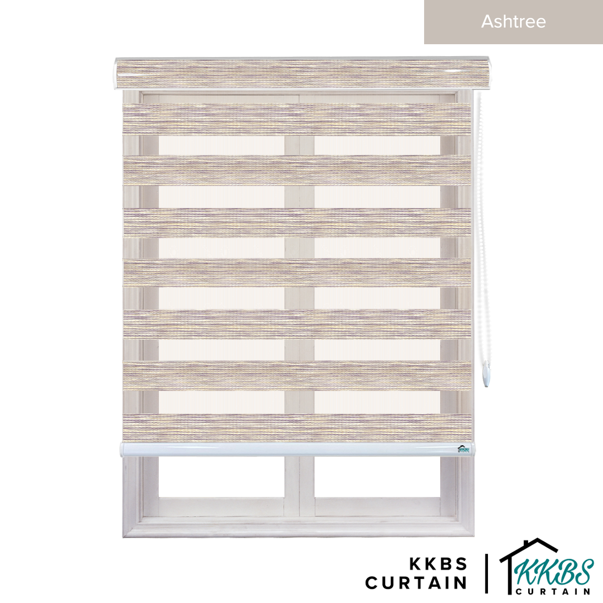 Ricardo Semi Blackout Zebra Blinds Custom Made