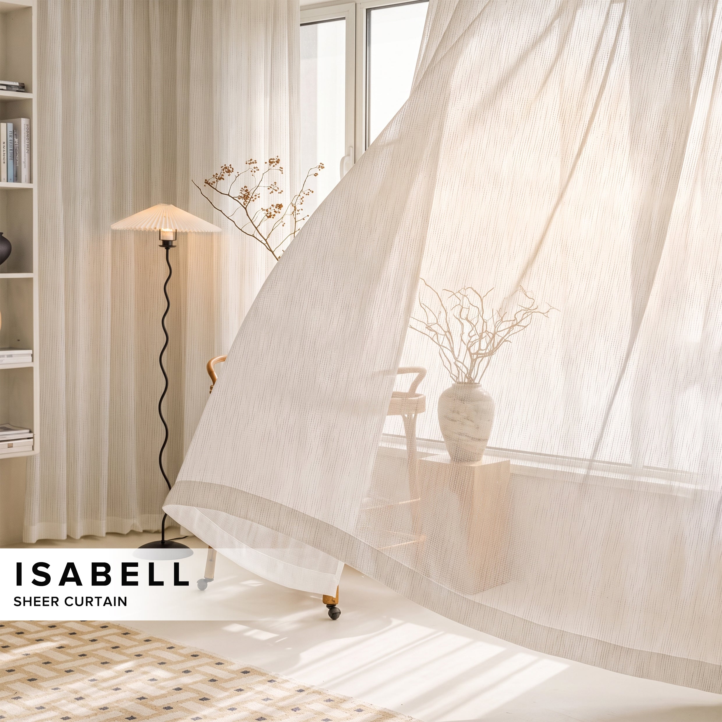 Isabell Sheer Curtain Custom Made