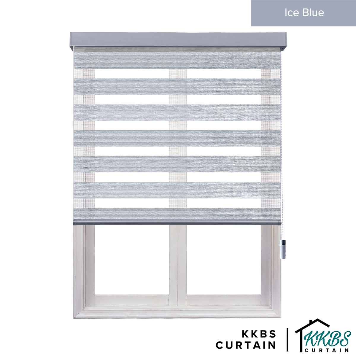 Kaneko Semi Blackout Zebra Blinds Custom Made