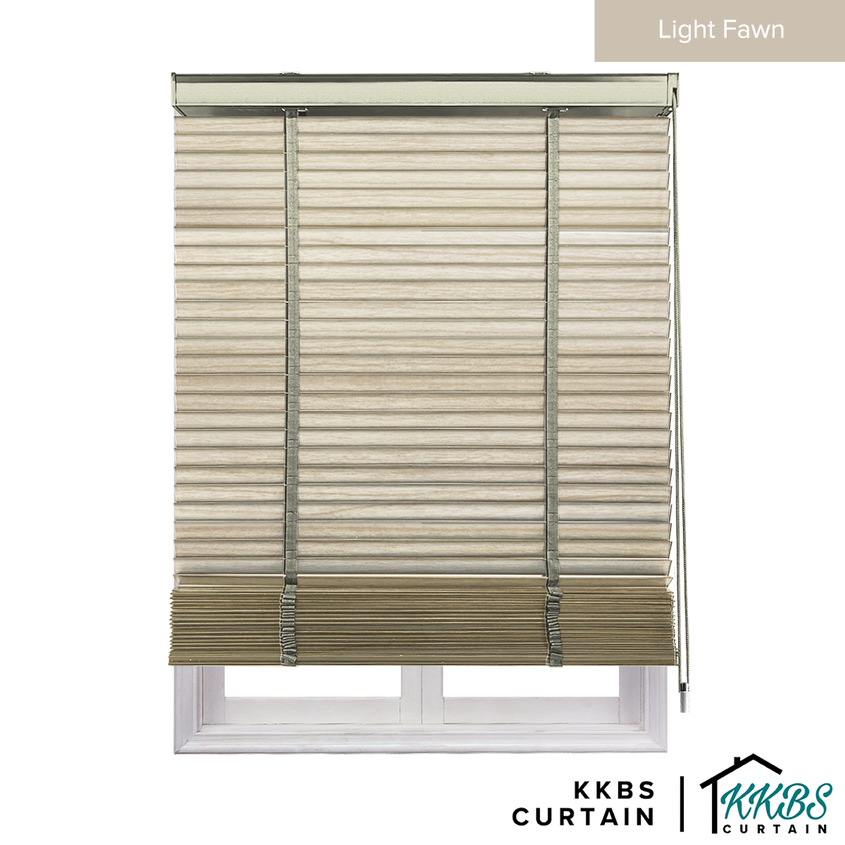 Calixto 50mm Wooden Blinds Custom Made