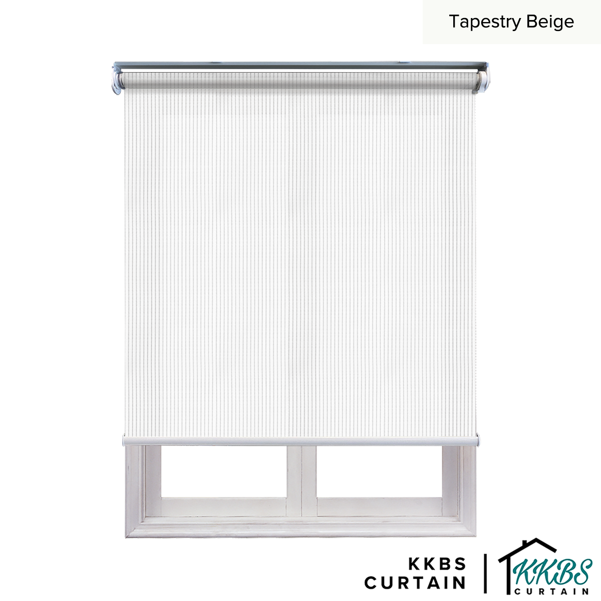 Cesario Sunscreen Roller Blinds Dibuat Tersuai