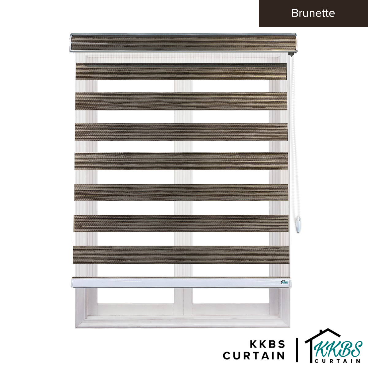 Fidelio Blackout Zebra Blinds Dibuat Tersuai