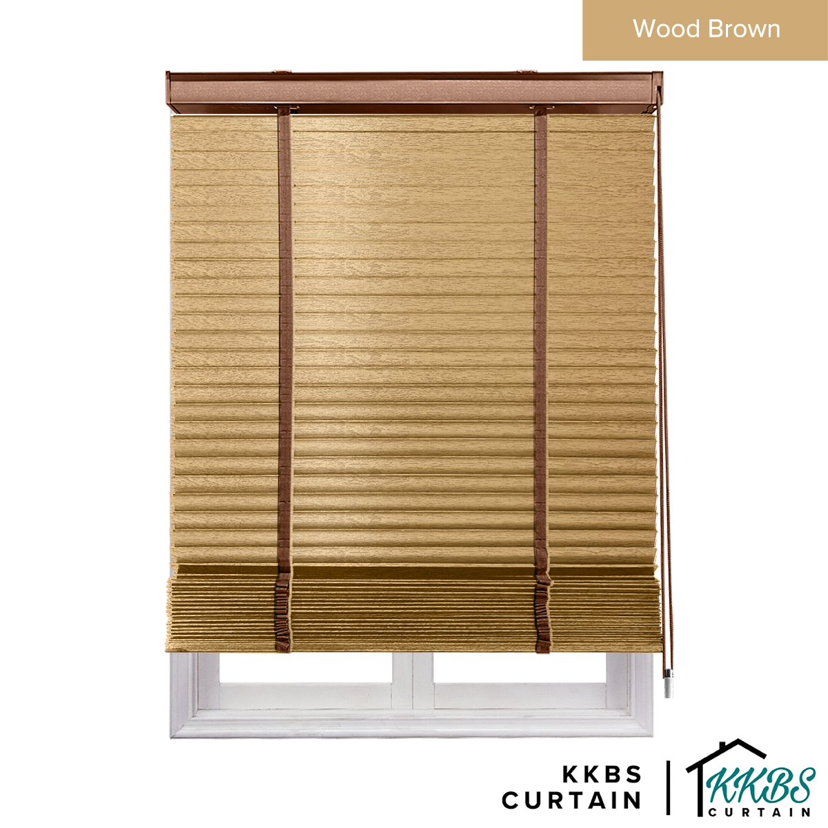 Calixto 50mm Wooden Blinds Custom Made
