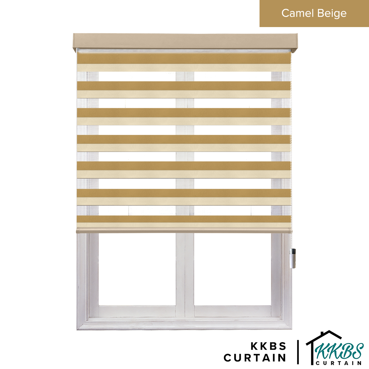 Perido Semi Blackout Zebra Blinds Custom Made