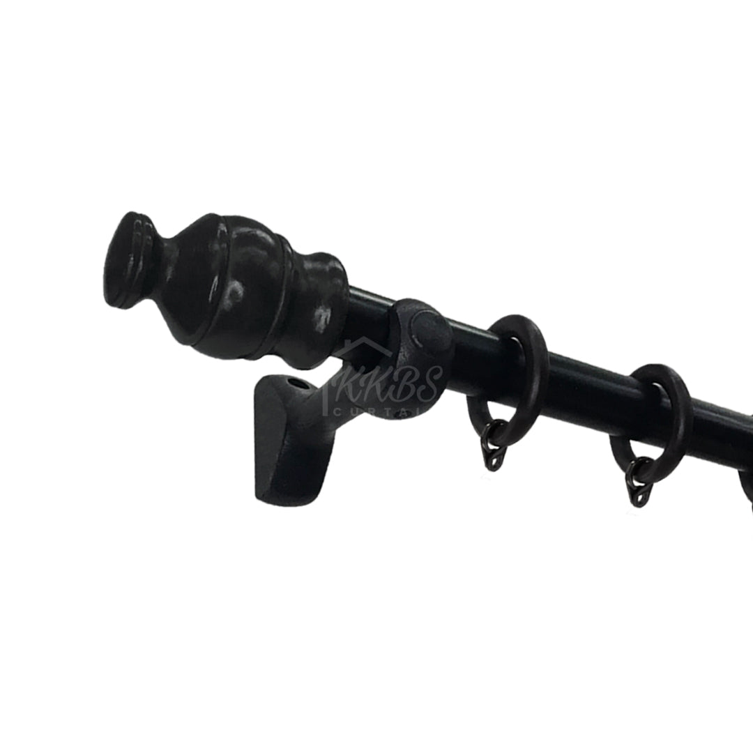 Cassedy Bracket Single Warna Hitam Ebony