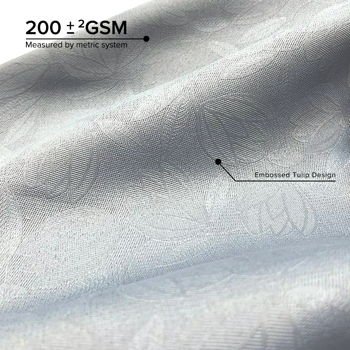 Miranda 90-98% Blackout Curtain Ready Made - Extra Width