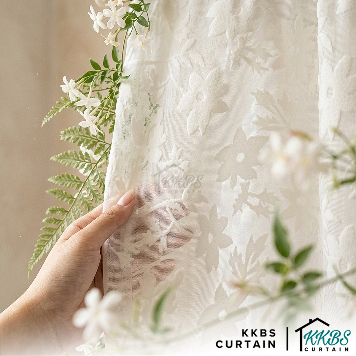 Velora Sheer Curtain / Net Curtain Ready Made French Pleat Hook & Ring Eyelet