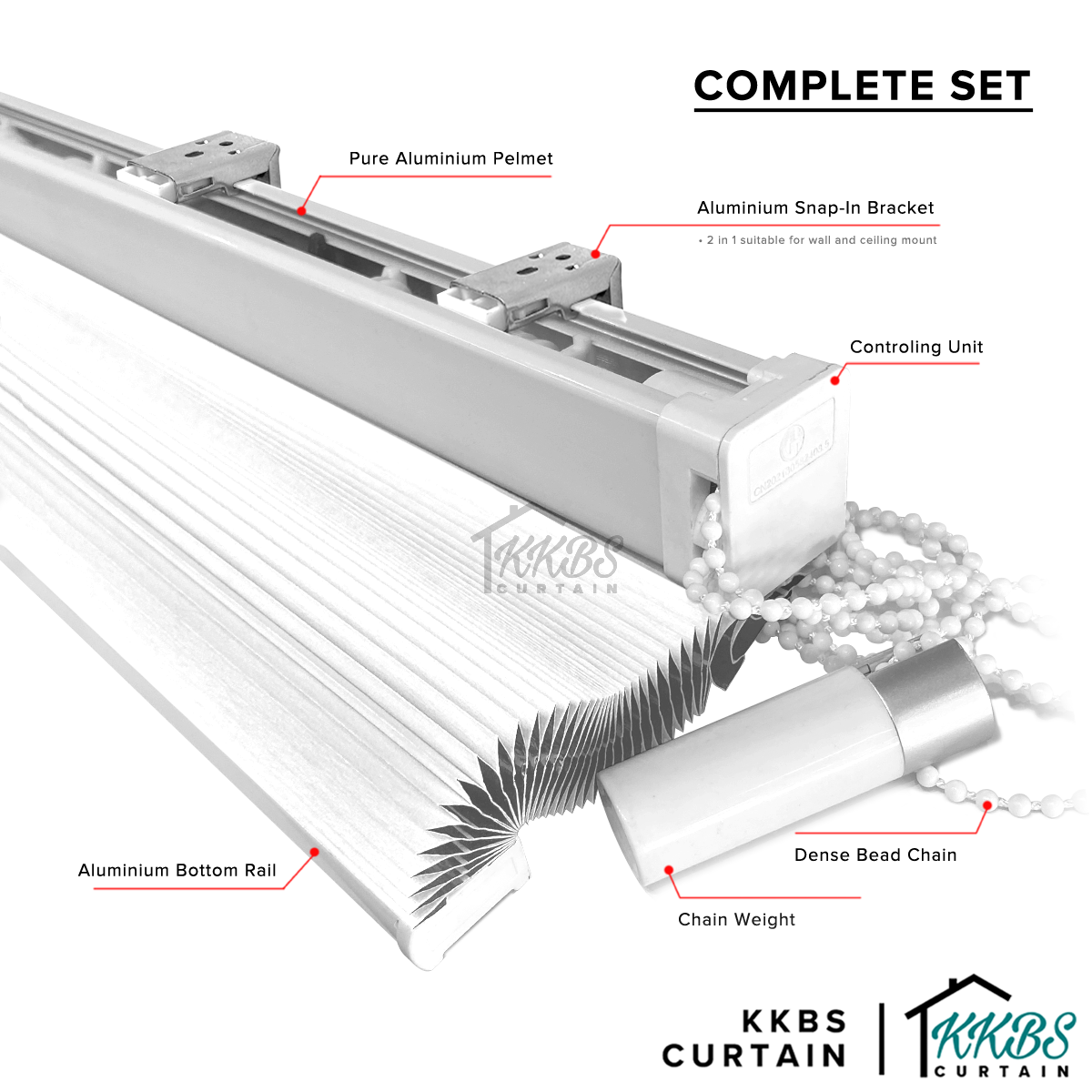 Kotaro 38mm Sheer Honeycomb Blinds Custom Made